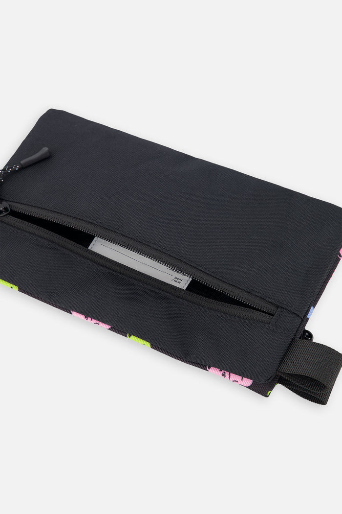 Pencil Case Black Printed Gummy Bears-3