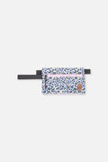 Pencil Case Blue Leopard Print-0