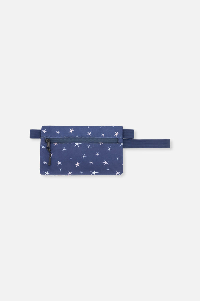 Pencil Case Navy Unicorn Print-2