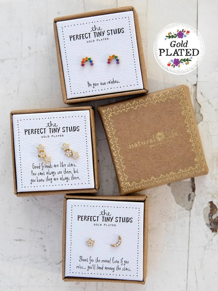 Perfect Tiny Stud Earrings - Star-view 4