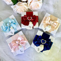 Wedding Accessories -Personalized Bridal Party Jewelry Gift Box - More Colors Available