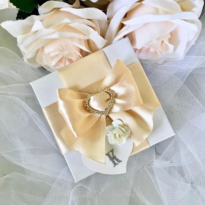 Wedding Accessories -Personalized Bridal Party Jewelry Gift Box - More Colors Available