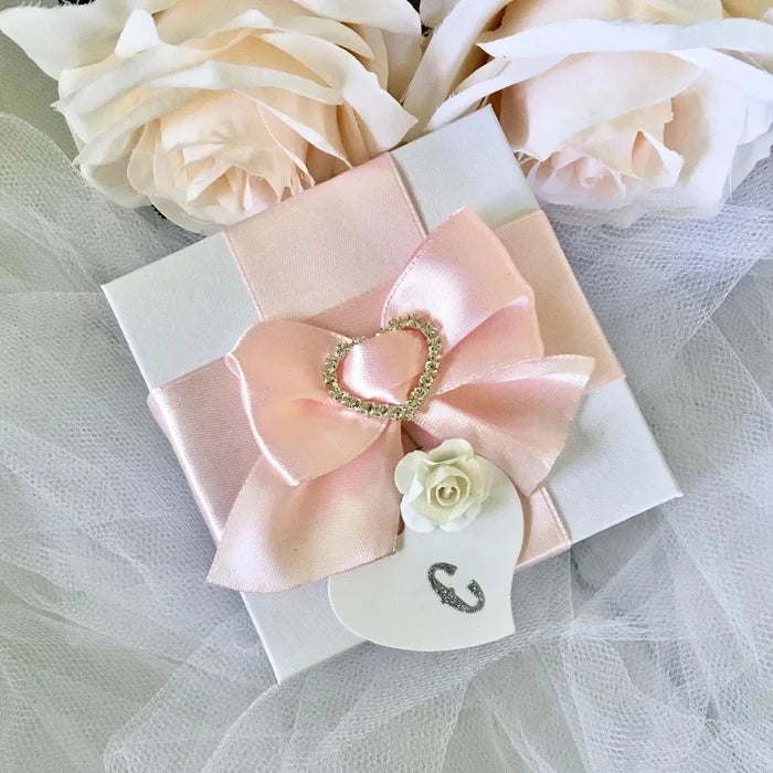Wedding Accessories -Personalized Bridal Party Jewelry Gift Box - More Colors Available