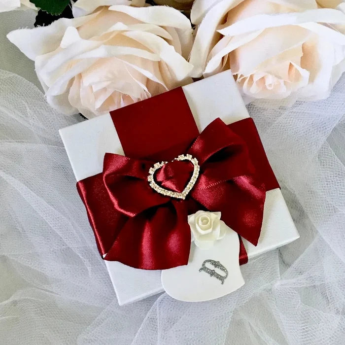 Wedding Accessories -Personalized Bridal Party Jewelry Gift Box - More Colors Available