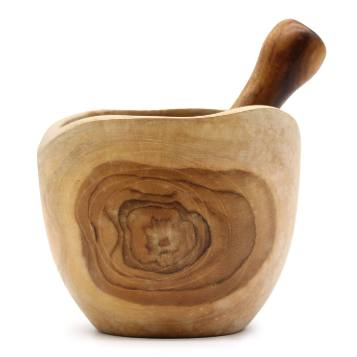 Pestle & Mortar Set Handcrafted From Teakwood - SMALL
