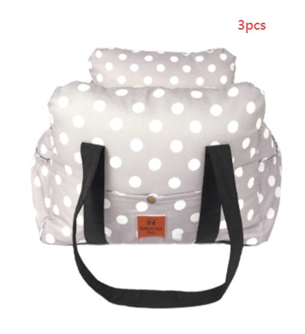 Polka dot grey / 3PCS