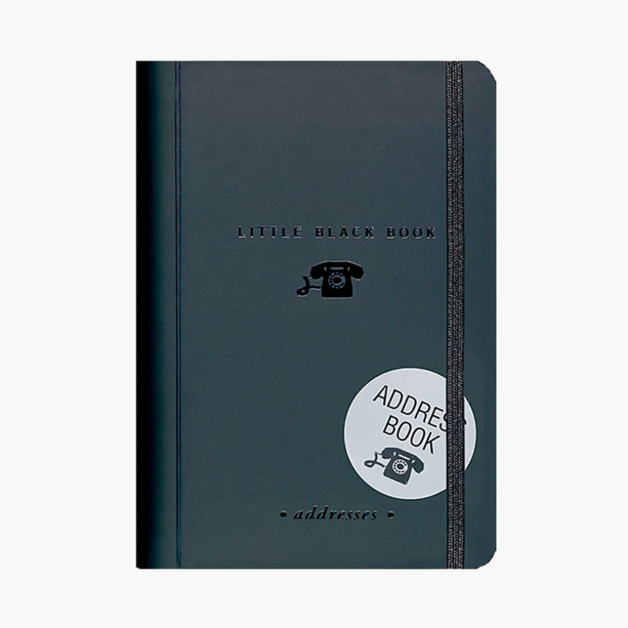 PETER PAUPER Little Black Book Of Addresses