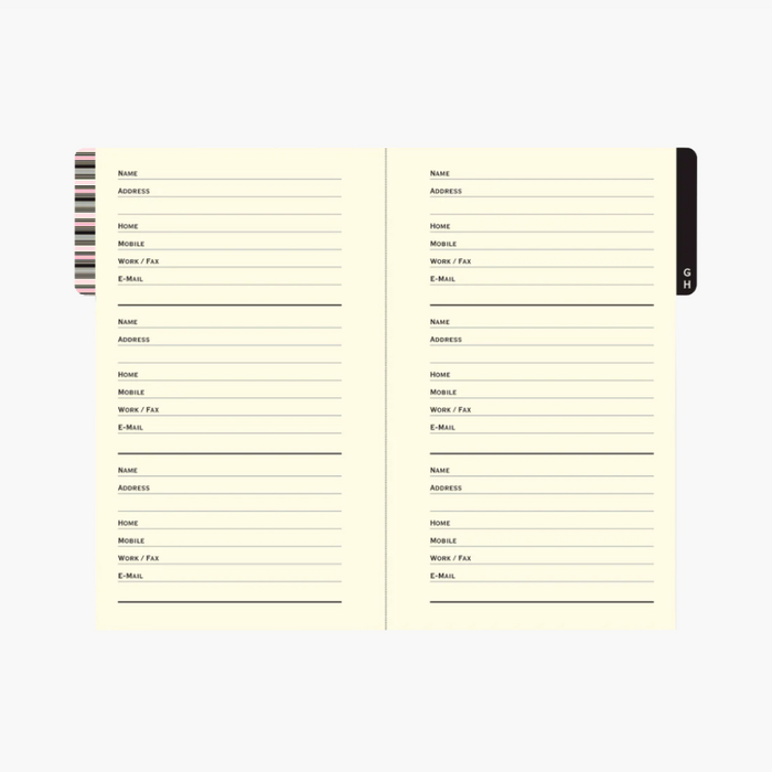 PETER PAUPER Little Black Book Of Addresses