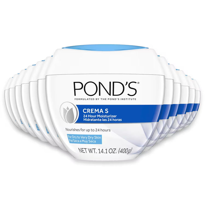 POND'S Crema S Nourishing Moisturizing Cream - 14.1 oz - 12 Pack