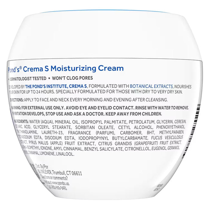 POND'S Crema S Nourishing Moisturizing Cream - 14.1 oz - 12 Pack