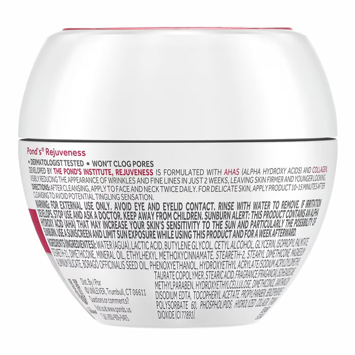 POND'S Rejuveness Anti-Wrinkle Face Cream AHA Collagen 1.75 oz - 24 Pack