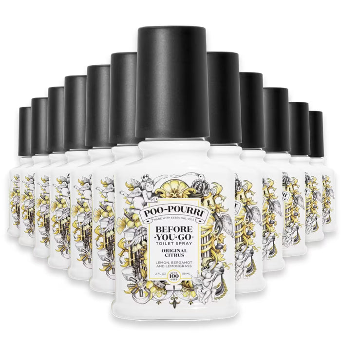 Poo-Pourri Original Citrus Toilet Spray 2 oz - 12 Pack