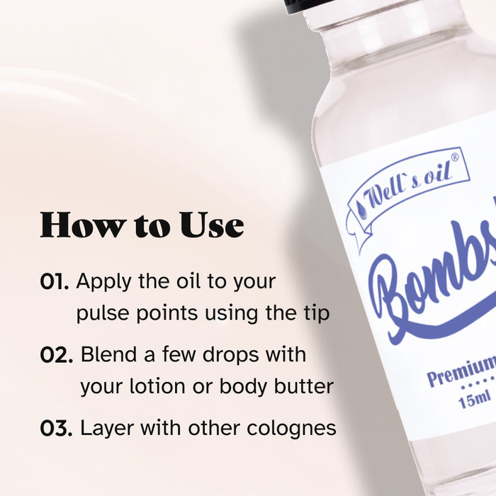 Premium Body Fragrance Oil - Inspired by ED Hardy (0.5 fl. oz. / 15 ml)