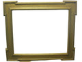 An ornate gold leaf wooden picture frame with a keycorner design, sized 16x20.