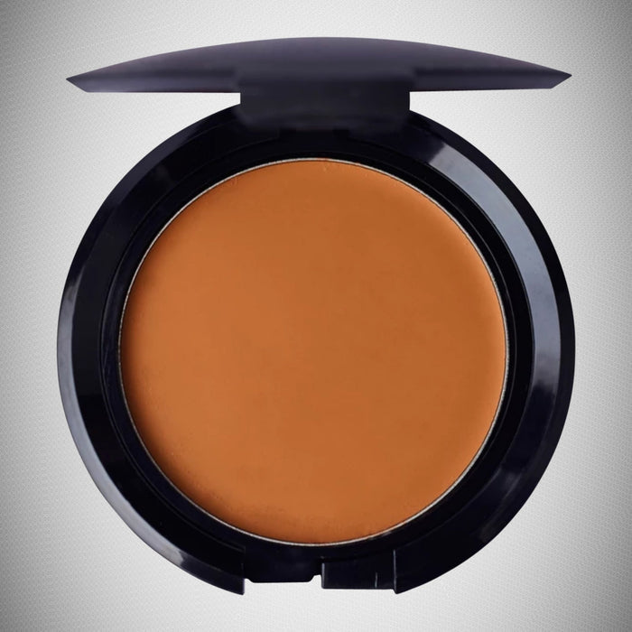 Pressed Mineral Foundation - full coverage - Caramel - ShanShar Beauty : The world of beauty.