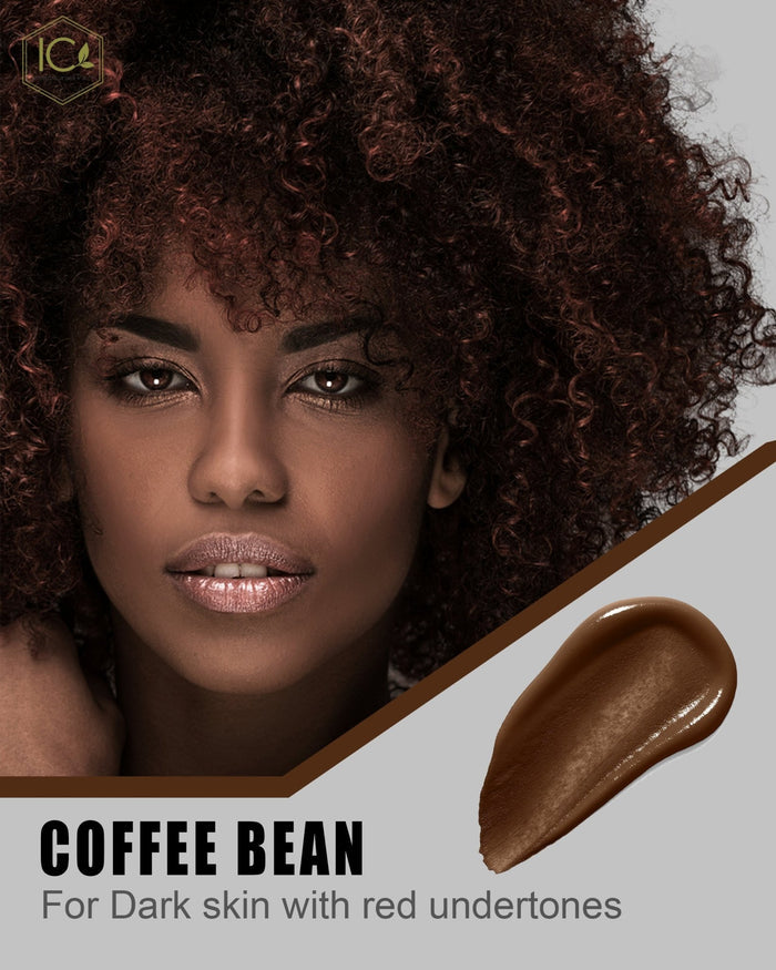 Pressed Mineral Foundation - full coverage - Ebony - ShanShar Beauty : The world of beauty.