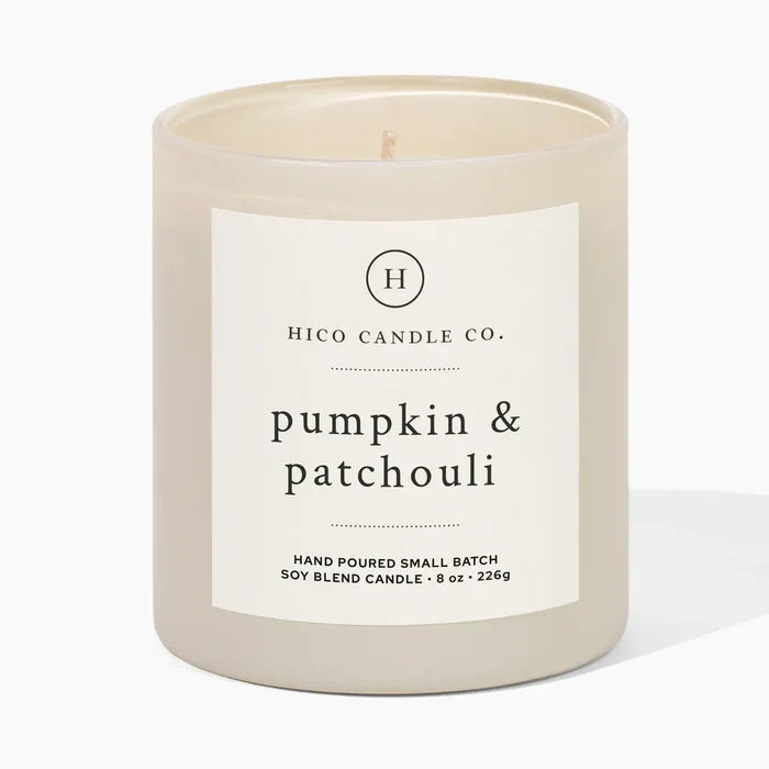Pumpkin & Patchouli - 8oz. Candle