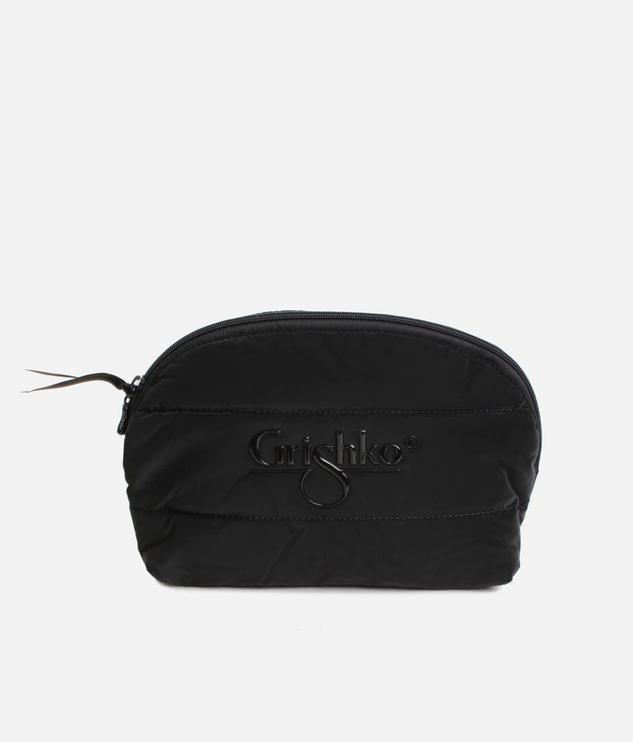 Quilted Cosmetic Bag - Makeup & Accessory Pouch - BC004