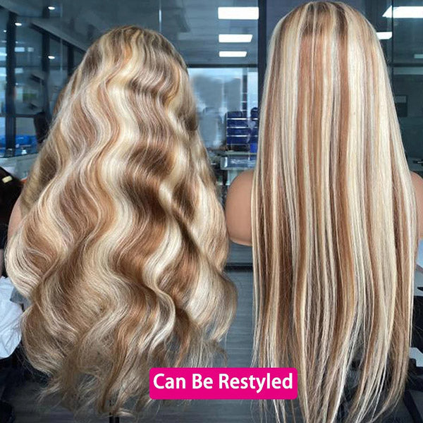 pre-cut lace wear and go glueless wigs with dual textures