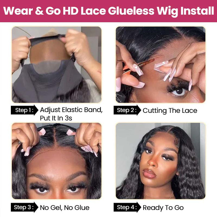 how to wear wear and go lace wigs