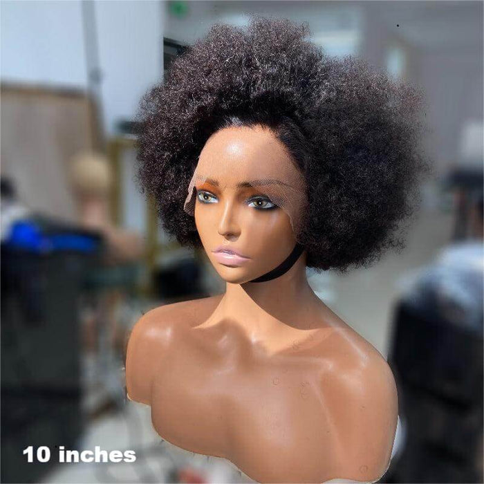 qvr pixie cut human hair wigs soft texture for natural queens