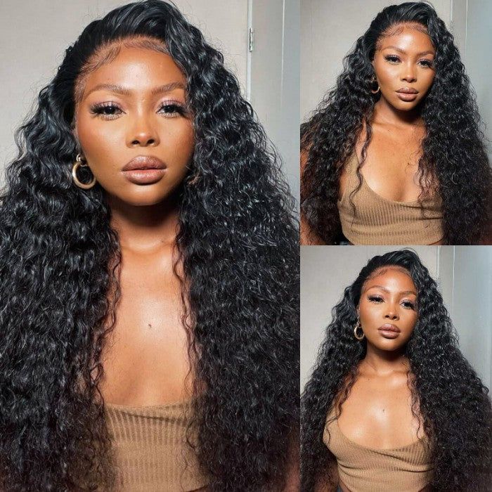 pre-cut 4x6 glueless human hair wear and go wig