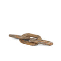 Reinir Red-Brown Marble Chain Link Decorative Object - Magnolia Lane co. Home + Garden + Gift