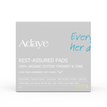 ADAYE Rest - Assured Ultra Thin Organic Sanitary Pads - Regular - 12pcs in Kuwait - Waha Lifestyle