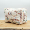 Retro Cowboy Quilted Makeup Bag #QMB316-L