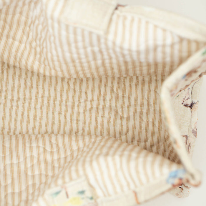 Retro Cowboy Quilted Tote Bag #QTB316