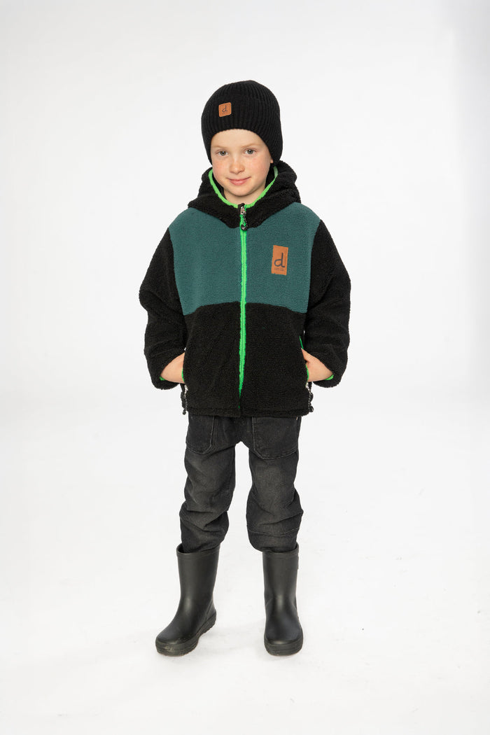 Reversible Mid-Season Jacket Black-1