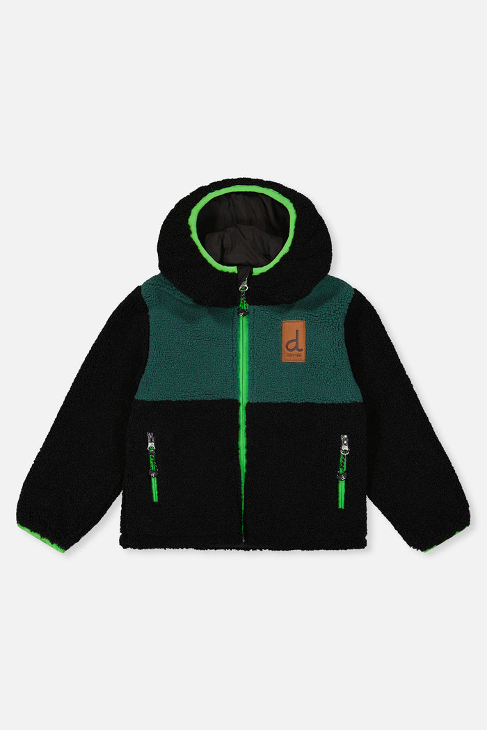 Reversible Mid-Season Jacket Black-4