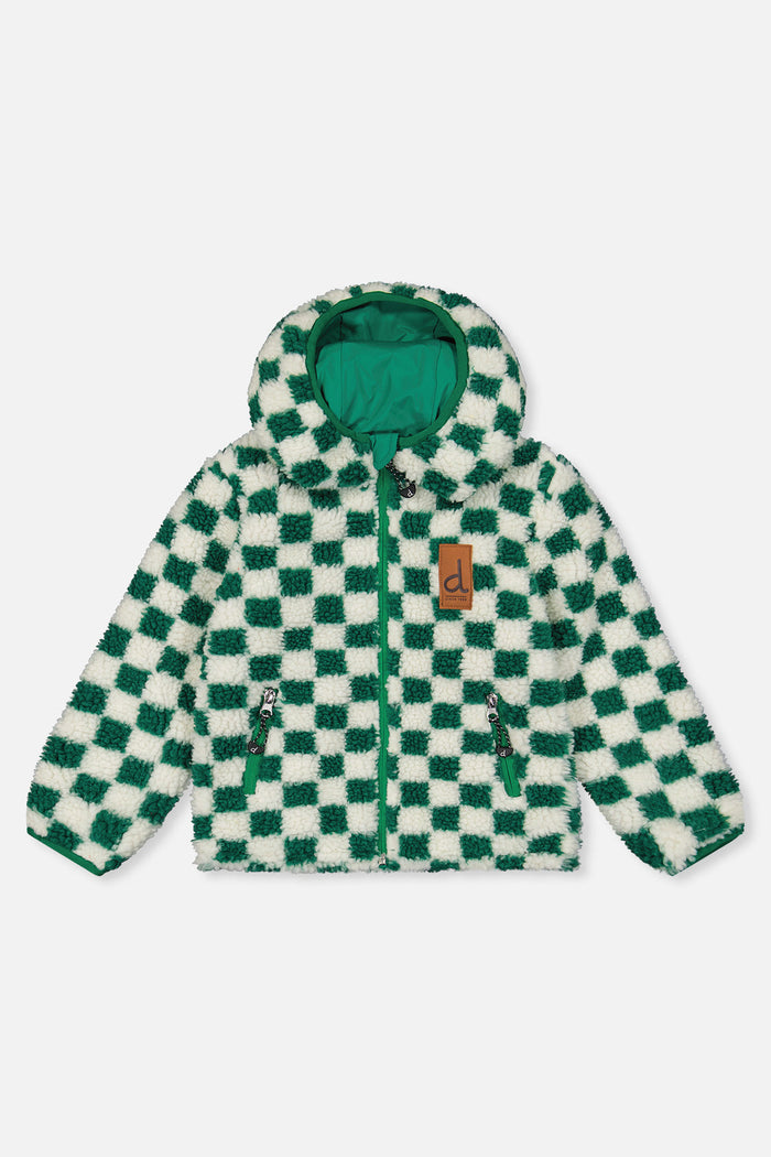 Reversible Mid-Season Jacket Forest Green-4