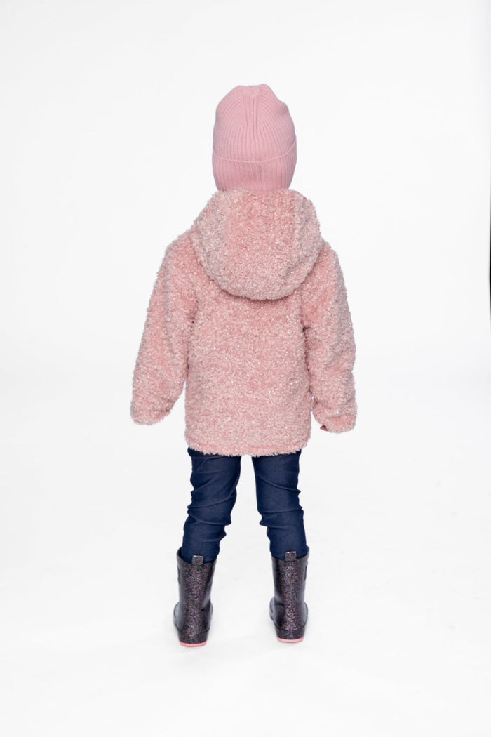 Reversible Mid-Season Jacket Pink-3