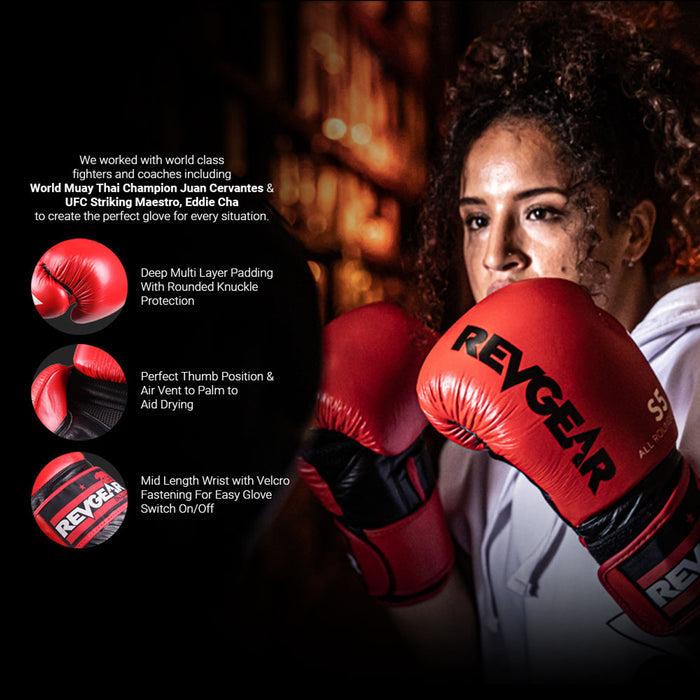 REVGEAR S5 ALLROUNDER BOXING GLOVES