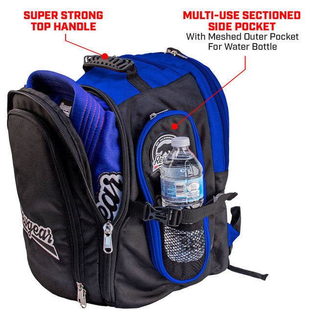 Revgear Travel Locker XL - "The Beast" - The Ultimate Martial Arts Backpack Blue