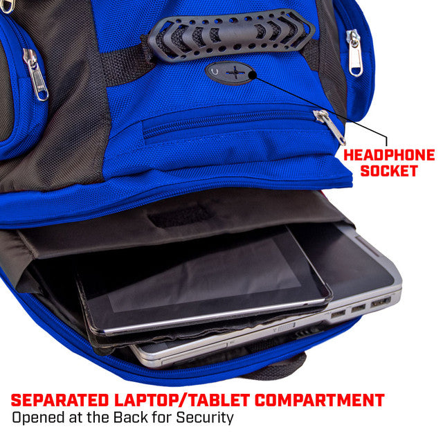 Revgear Travel Locker XL - "The Beast" - The Ultimate Martial Arts Backpack Blue