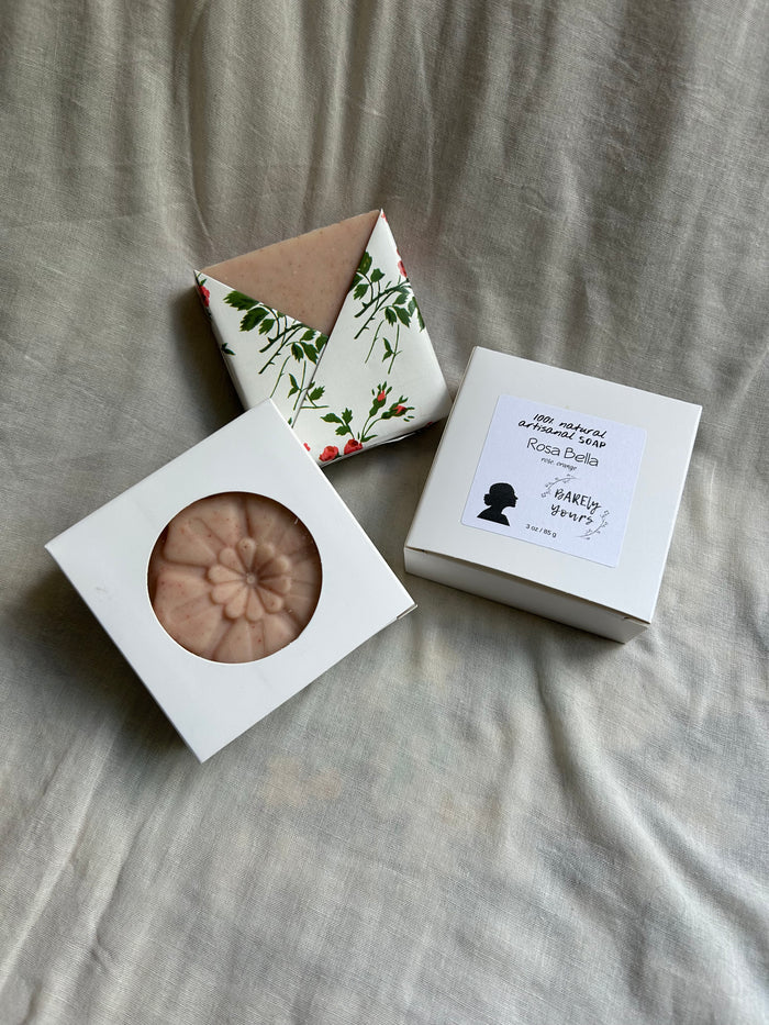 Rosa Bella natural soap bar