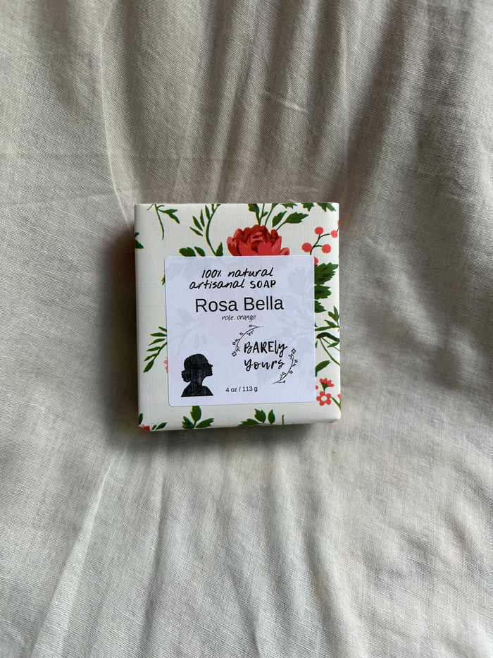 Rosa Bella natural soap bar