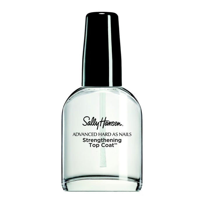 Sally Hansen Advanced Hard As Nails Strengthening Top Coat Clear High-Shine - 0.45 oz-  48 Pack