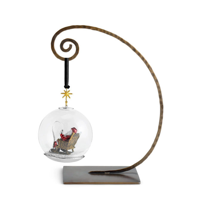 Michael Aram Santa Snow Globe Ornament