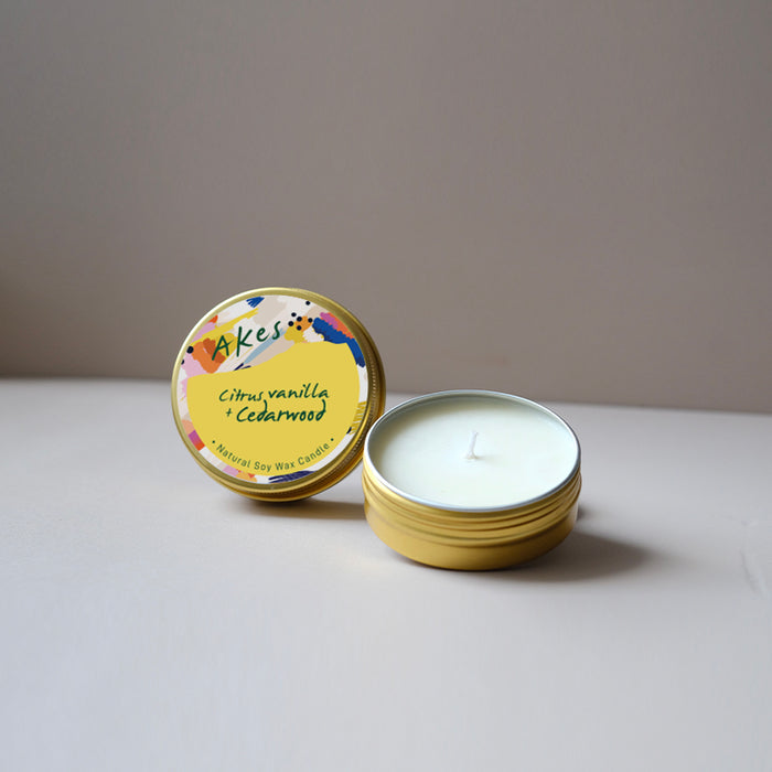 Scented Tin Candles - Discovery Candle Set of 5