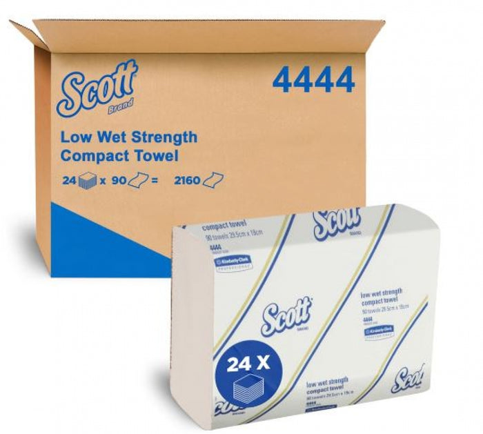 Scott Low Wet Strength Compact Towel