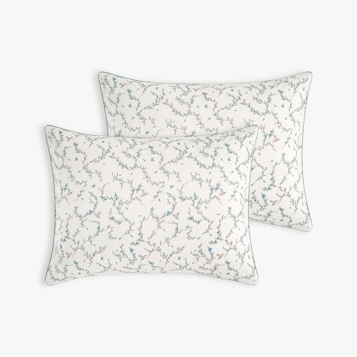 Secret Garden Standard Pillowcase Set in Ivory