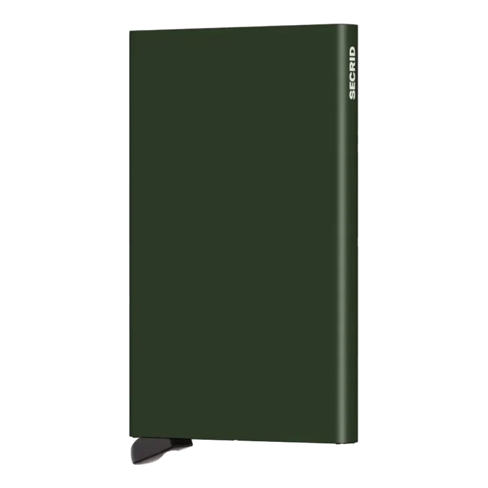 Secrid kortholder - Aluminium Grønn
