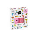 Set of 2 Kids Nail Polish & Stickers POP