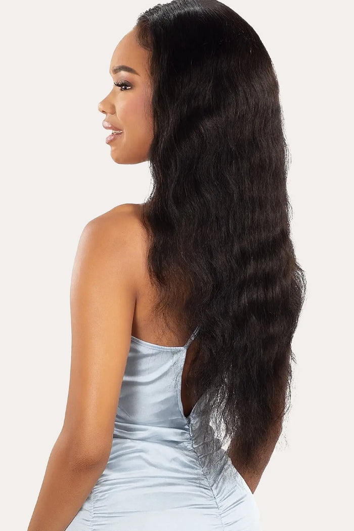 SHAKE N GO  GLOSSY 100% VIRGIN REMY HAIR GLUELESS 13X5 HD LACE FRONT WIG - BODY 28" - BSW BEAUTY CANADA