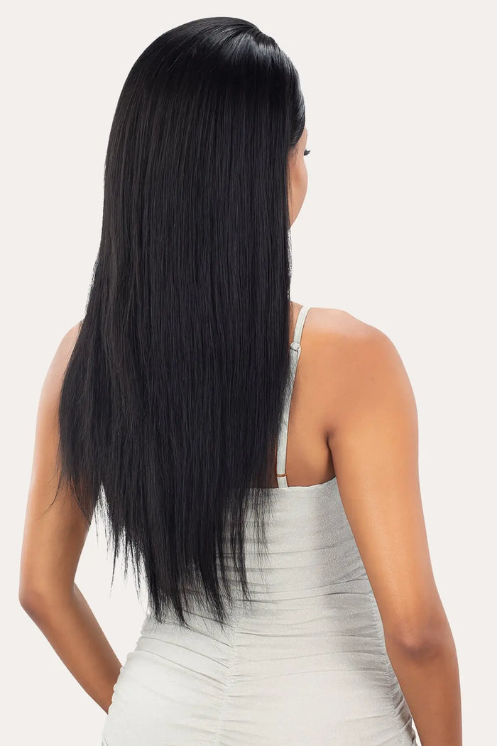 SHAKE N GO  GLOSSY 100% VIRGIN REMY HAIR GLUELESS 13X5 HD LACE FRONT WIG - STRAIGHT 26" - BSW BEAUTY CANADA