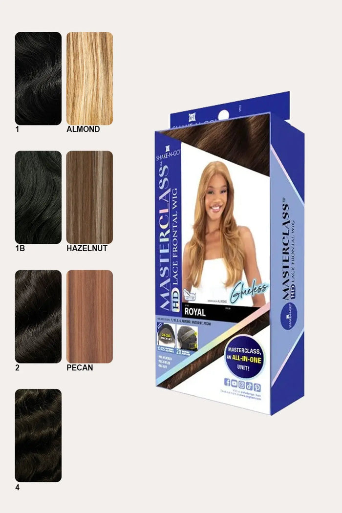 SHAKE N GO MASTERCLASS GLUELESS 12X5 LACE FRONT WIG - ROYAL - BSW BEAUTY CANADA