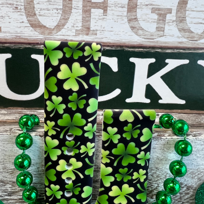 Shamrock Print Silicone Band For Samsung Watch